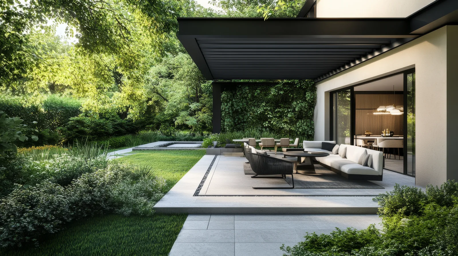 Pergola sur mesure – Ciel Habitat France