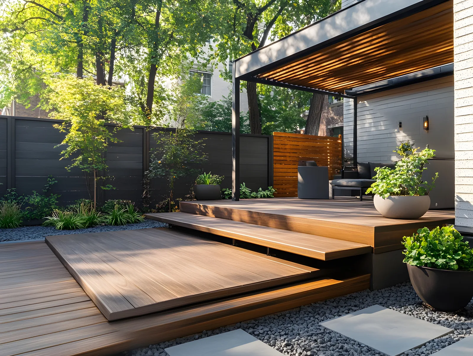 Pergola sur mesure – Ciel Habitat France