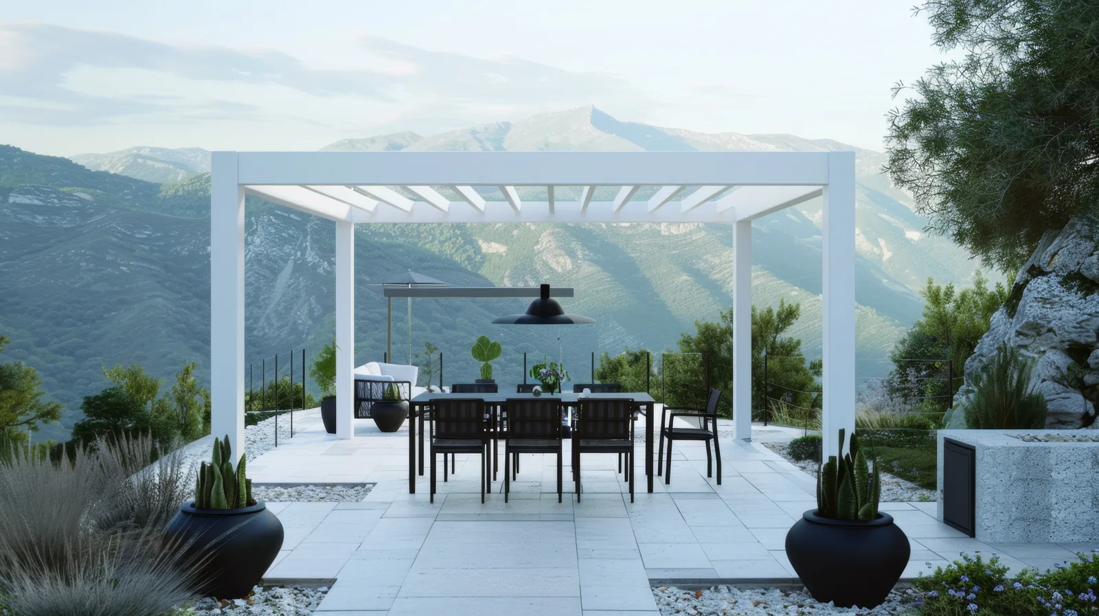 Pergola sur mesure – Ciel Habitat France