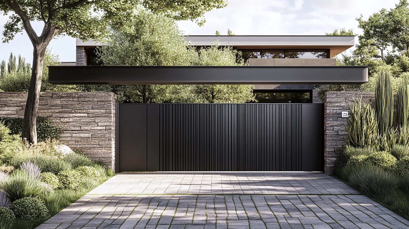 Portail sur mesure – Ciel Habitat France