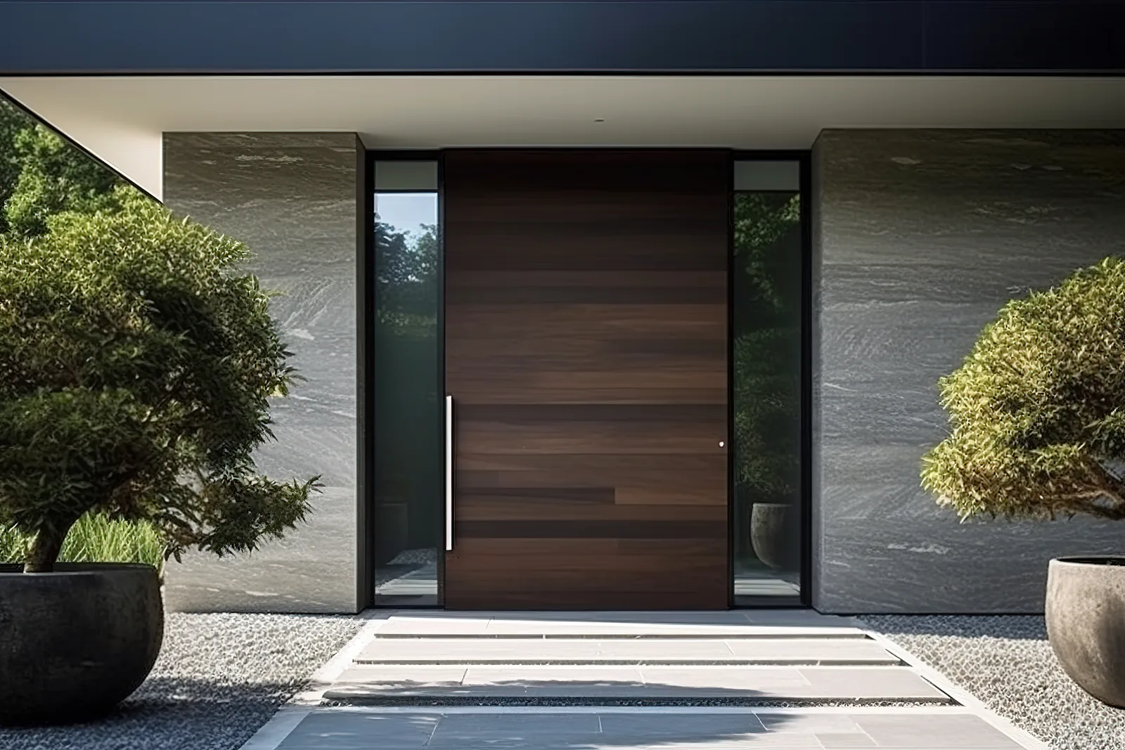Porte d’entrée sur mesure – Ciel Habitat France