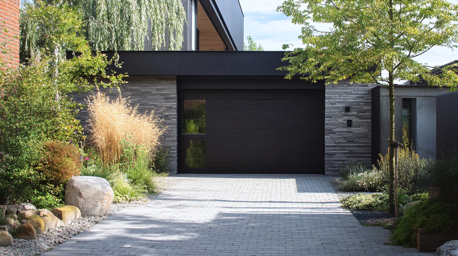 Porte de garage sur mesure – Ciel Habitat France