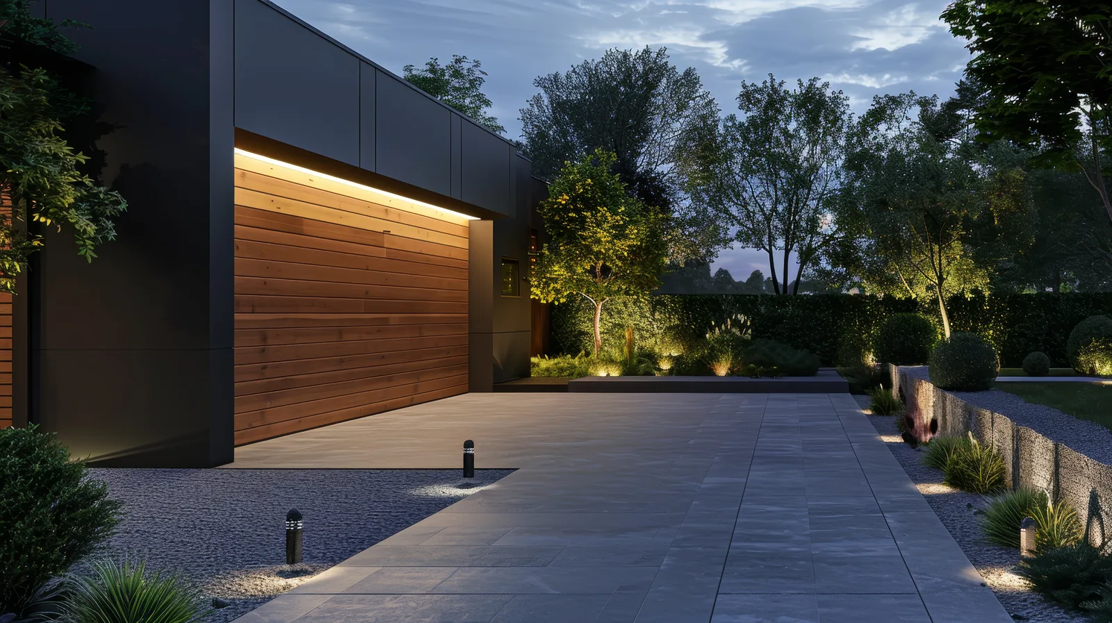 Porte de garage sur mesure – Ciel Habitat France